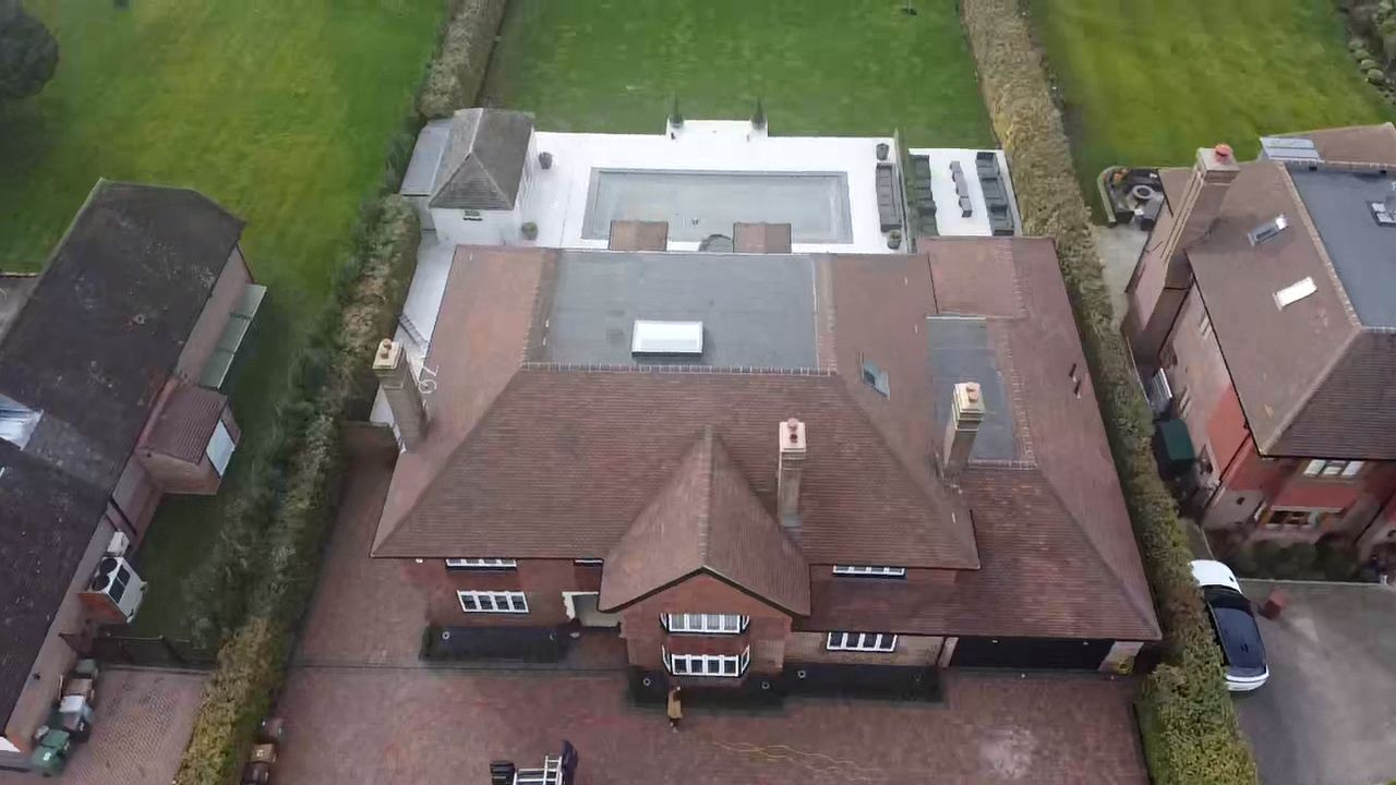 Roof after Krispy Clean roof cleaning