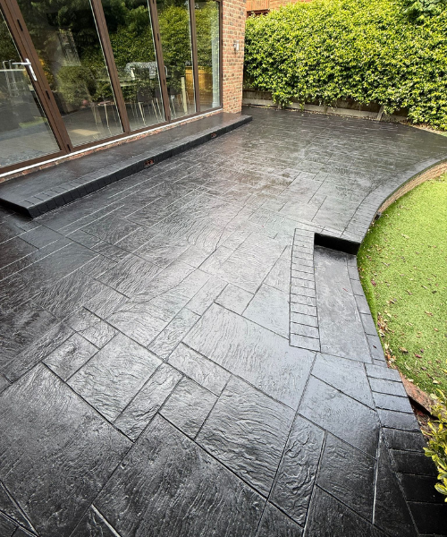 imprinted concrete